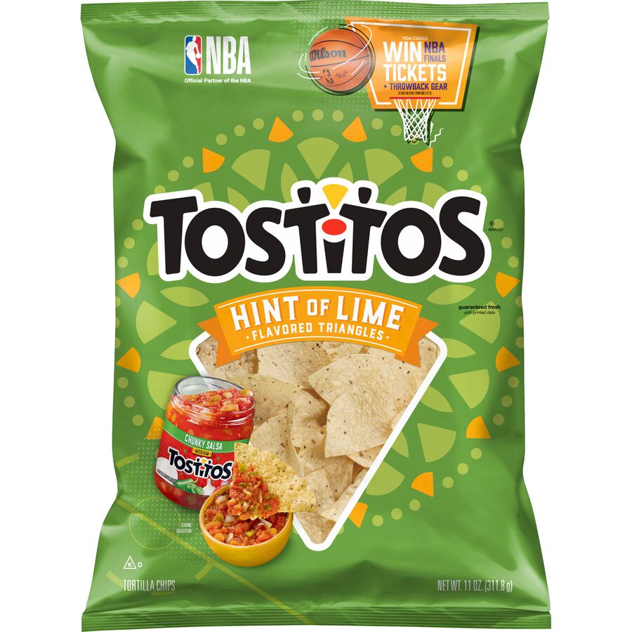 Tostitos Hint of Lime Flavored Tortilla Chips