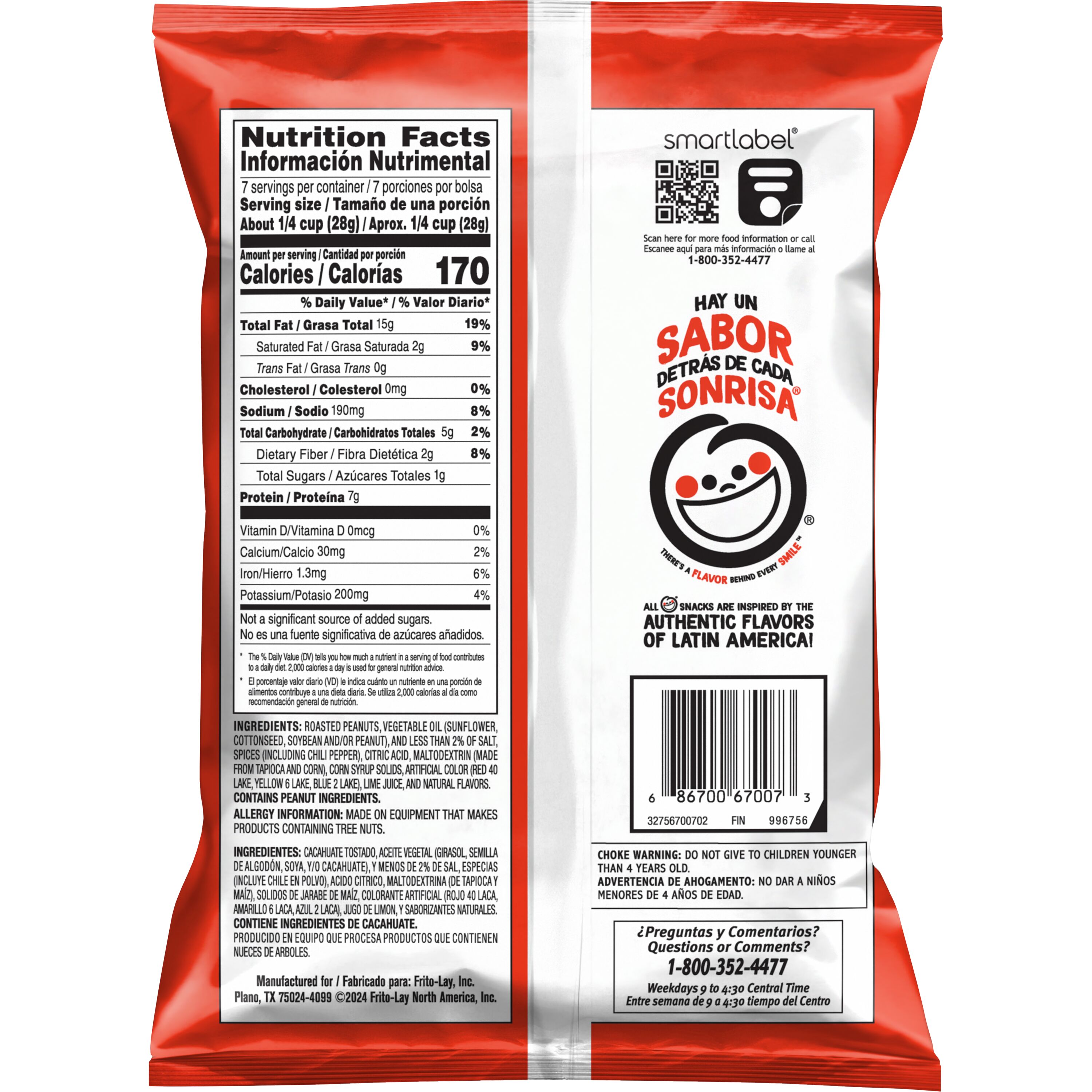 Sabritas® Chile Lime Peanuts