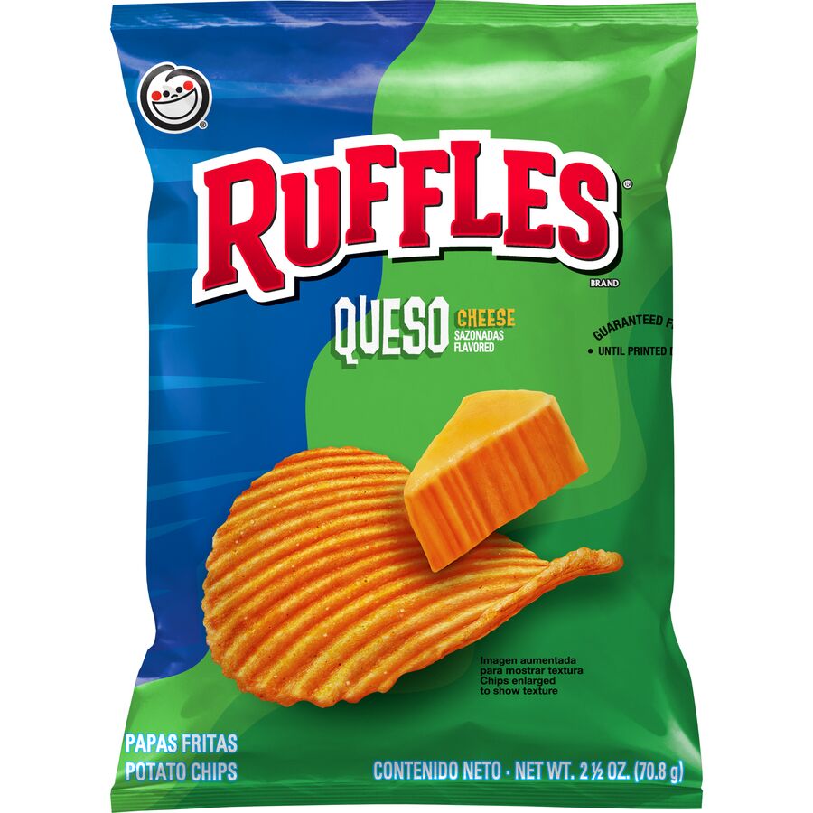 Ruffles® Queso Cheese Flavored Potato Chips