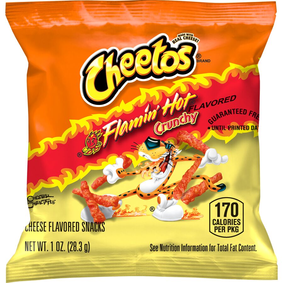 Cheetos® Crunchy Flamin' Hot® Cheese Flavored Snacks