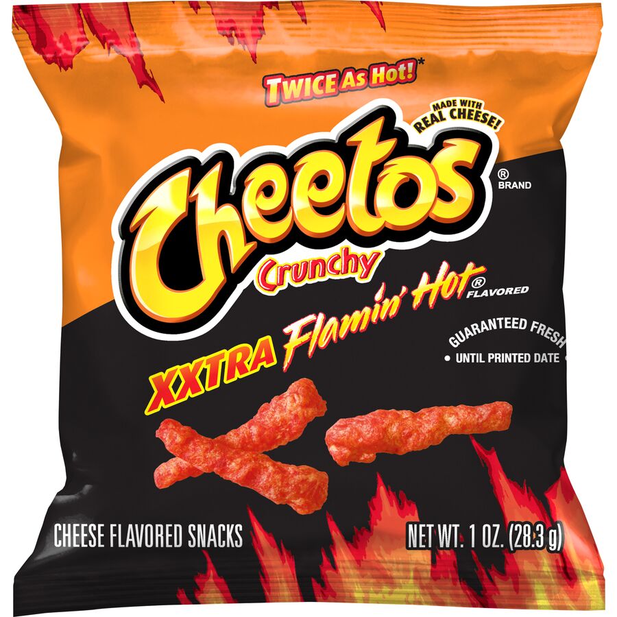 Cheetos® Xxtra Flamin Hot® Crunchy Cheese Flavored Snacks