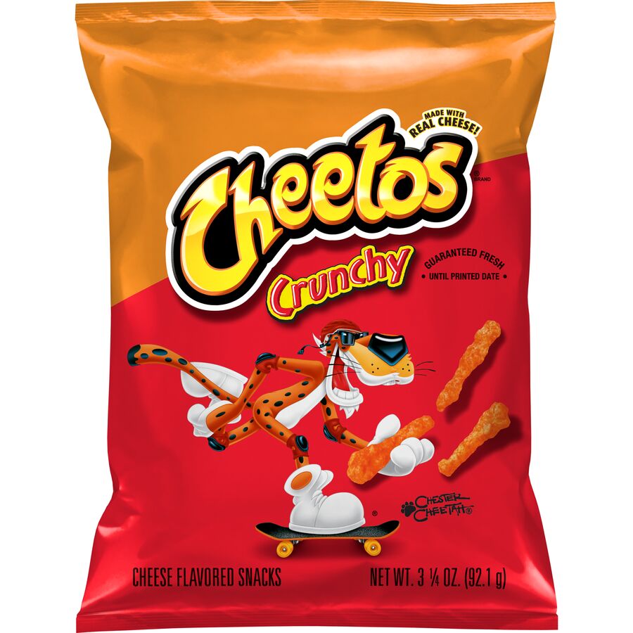 Cheetos® Crunchy Cheddar Jalapeno Flavored Cheese Snacks, 3.25 oz - Baker's