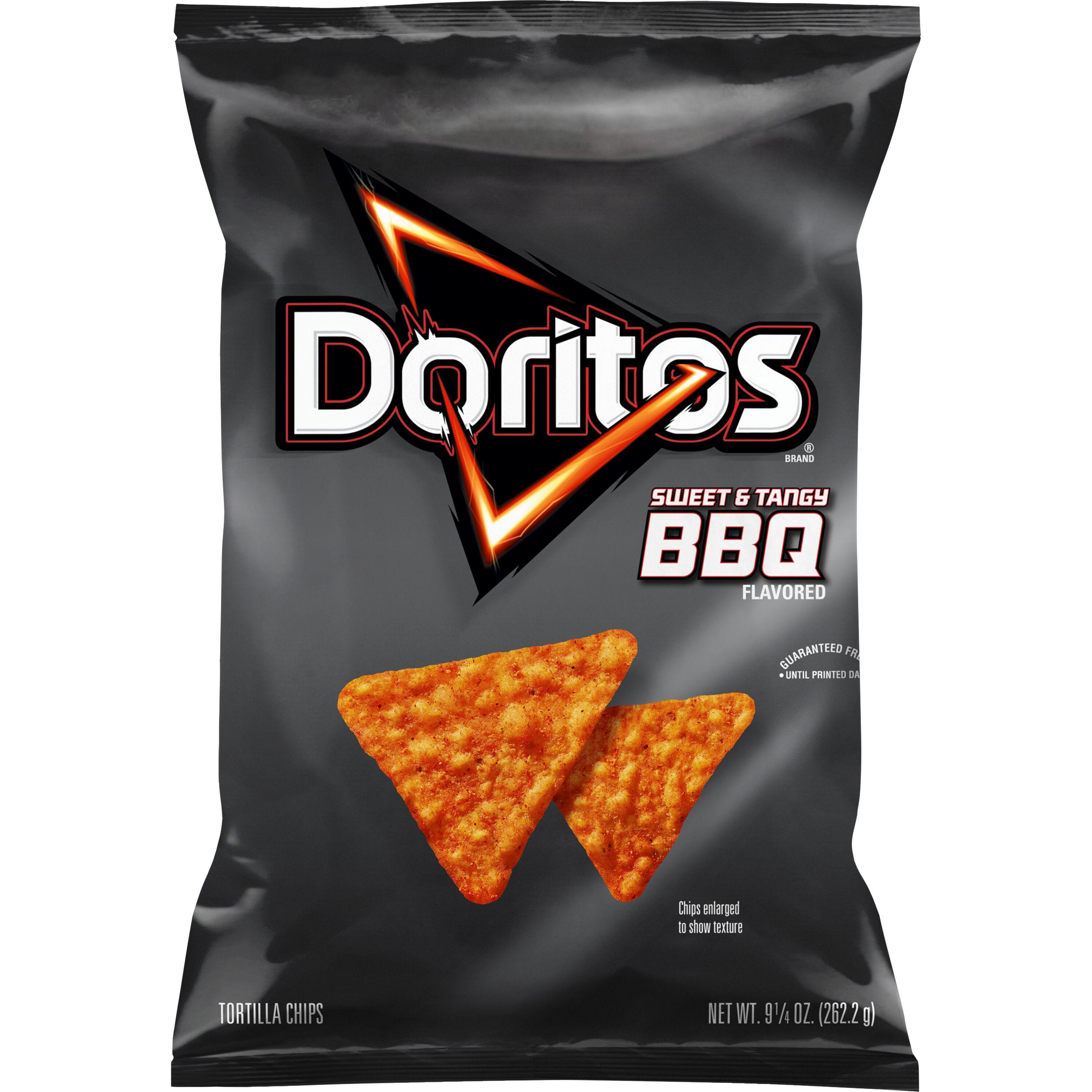 Doritos Sweet & Tangy BBQ Flavored Tortilla Chips