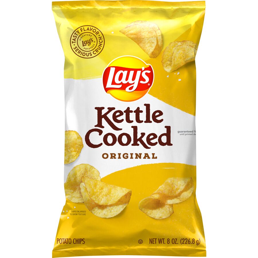 Lay's® Kettle Cooked Original Potato Chips