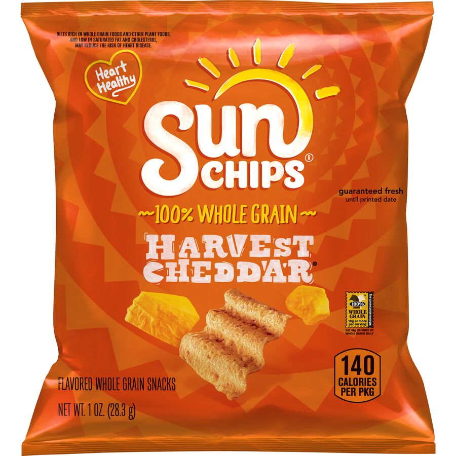 SunChips® Harvest Cheddar® Flavored Whole Grain Snacks