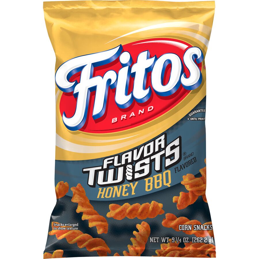 Fritos Twists Honey BBQ Flavored Corn Snacks