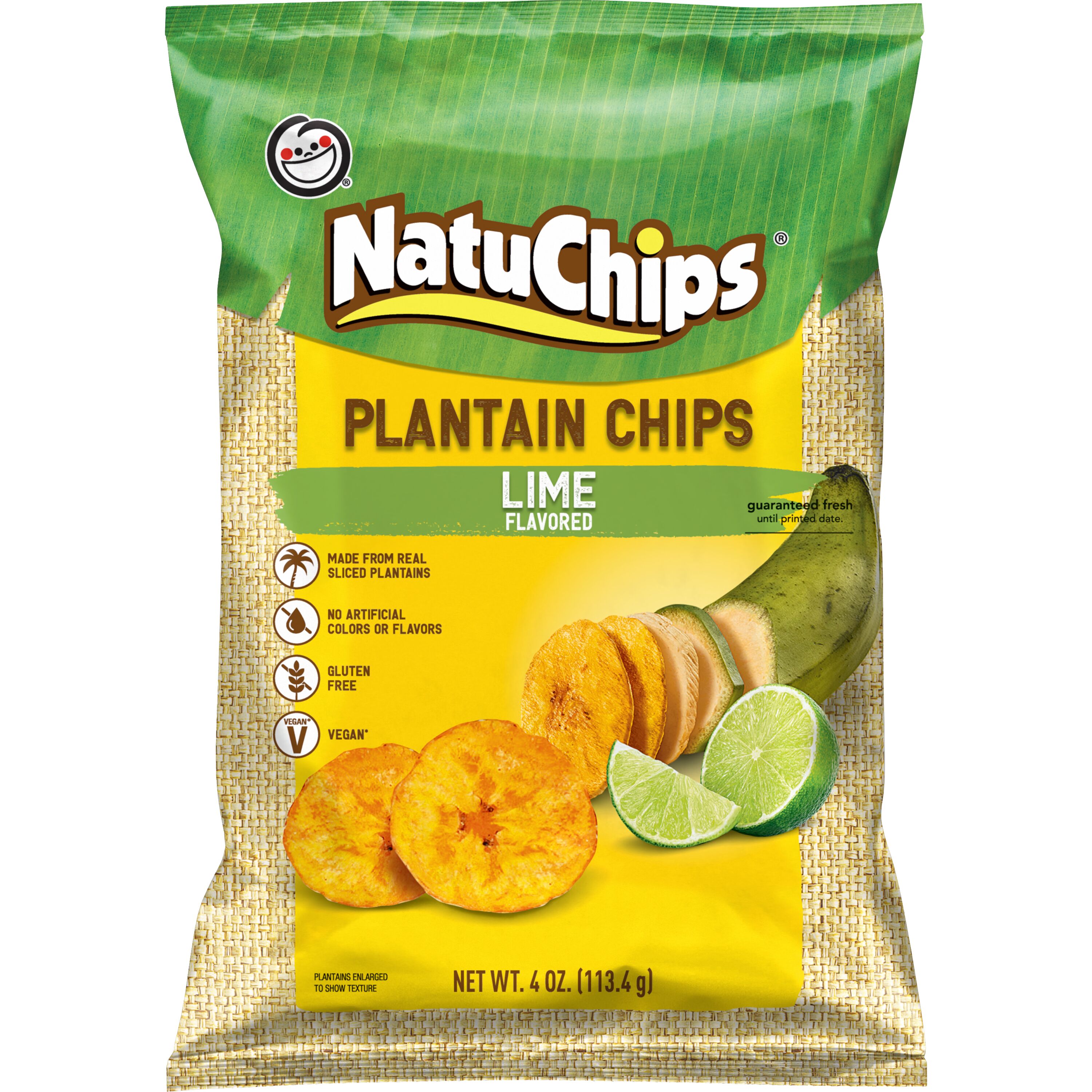 Natuchips® Lime Flavored Plantains Chips