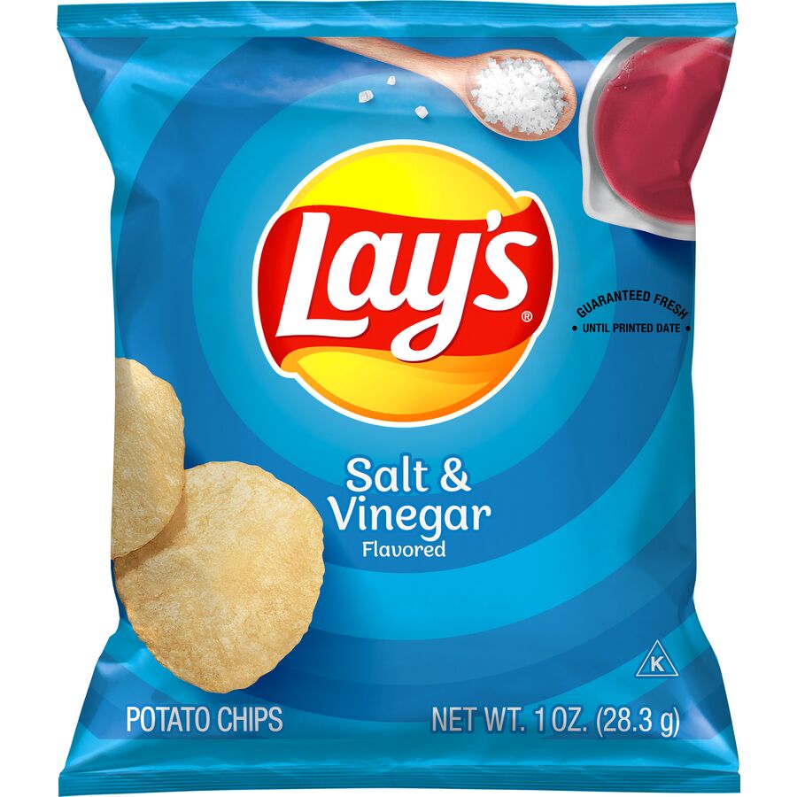 Lay's® Salt & Vinegar Flavored Potato Chips