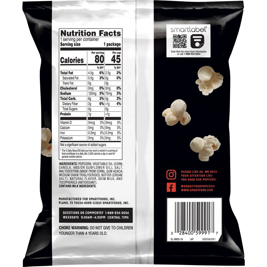 Smartfood® Movie Theater Butter Flavored Popcorn