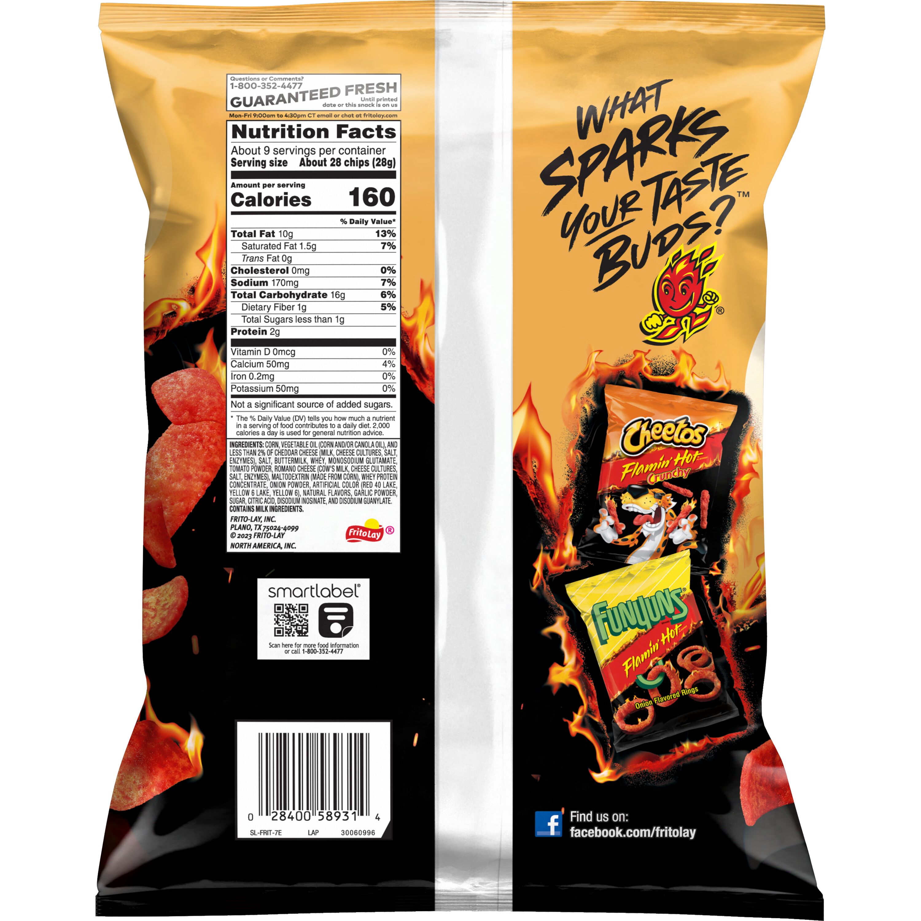 Fritos® Flamin' Hot® Flavored Corn Chips