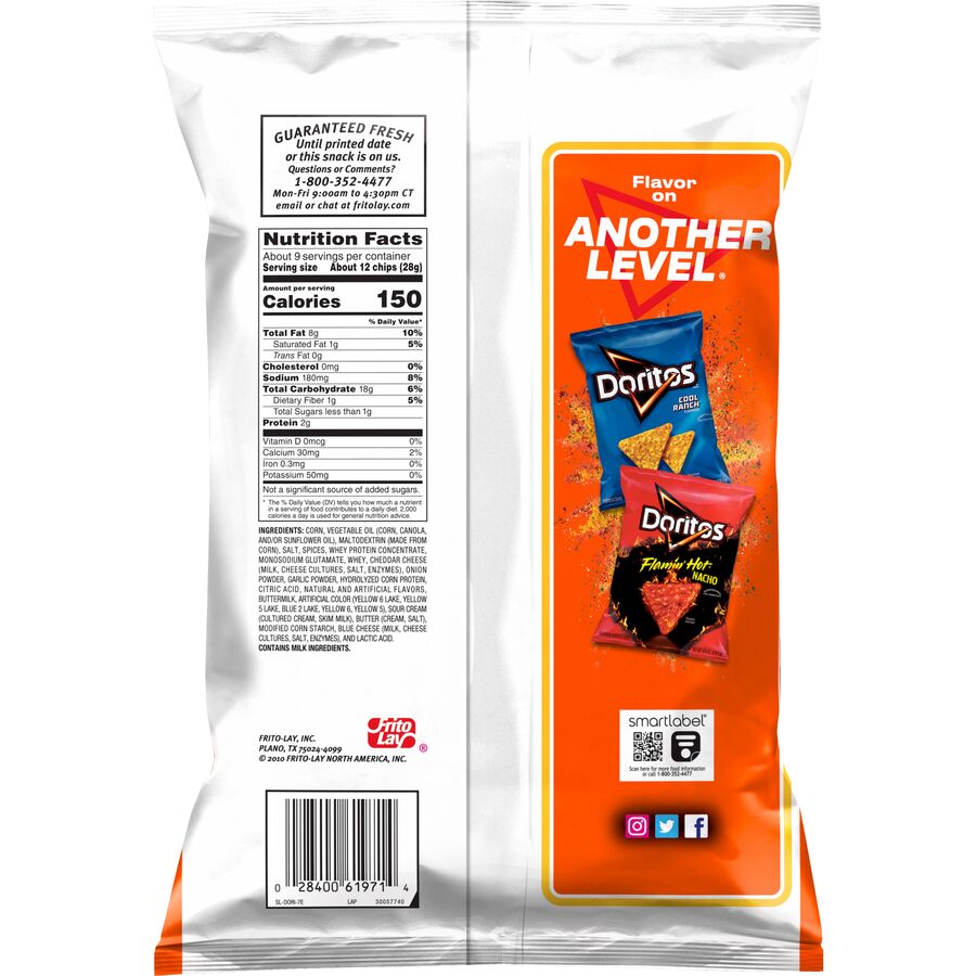 Doritos® Taco Flavored Tortilla Chips