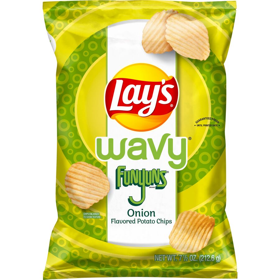 Lay’s® Wavy Funyuns Onion Flavored Potato Chips