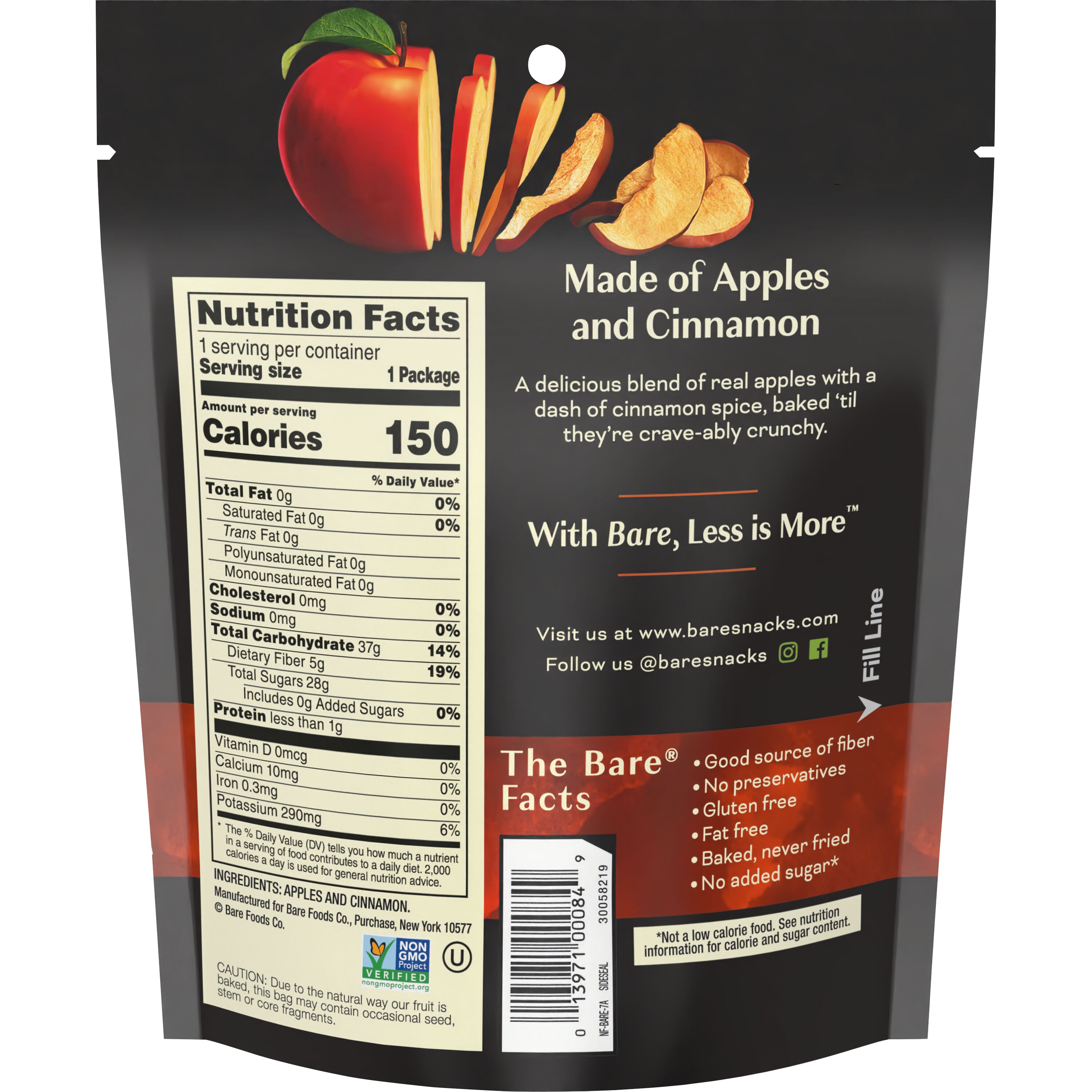 Bare® Crunchy Cinnamon Apple Chips