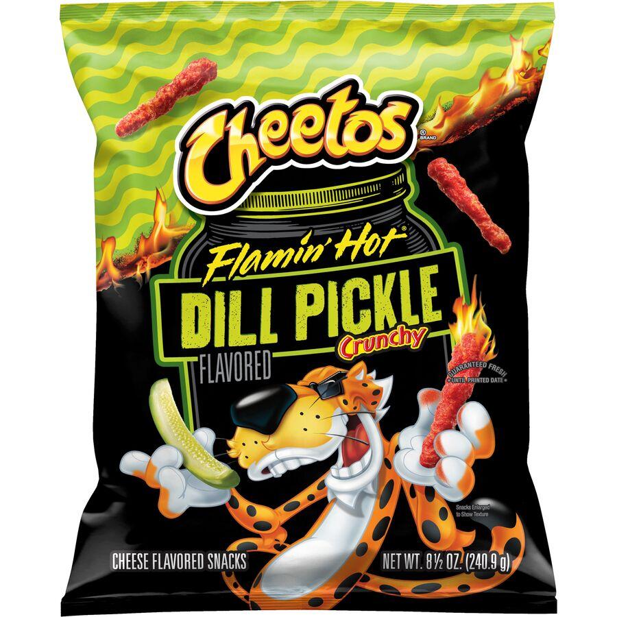 Cheetos® Flamin' Hot® Dill Pickle Flavored Snacks 