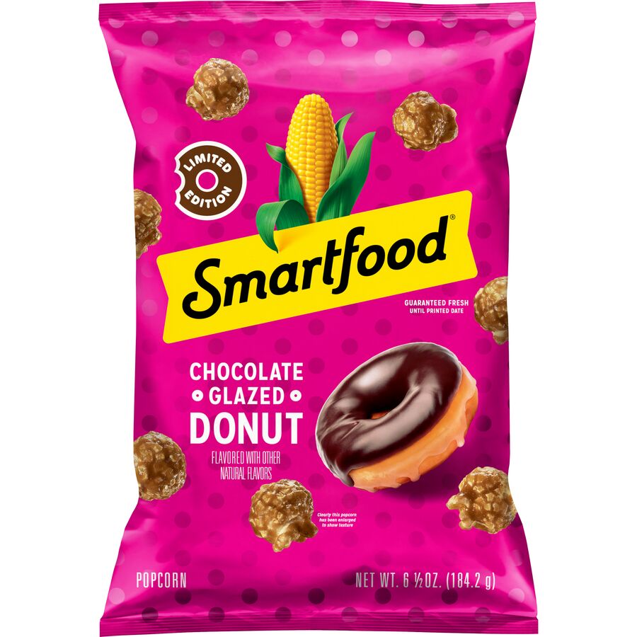 Smartfood® Chocolate Glazed Doughnut Flavored Popcorn - Shop Now