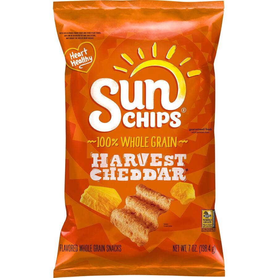 SunChips® Harvest Cheddar® Flavored Whole Grain Snacks