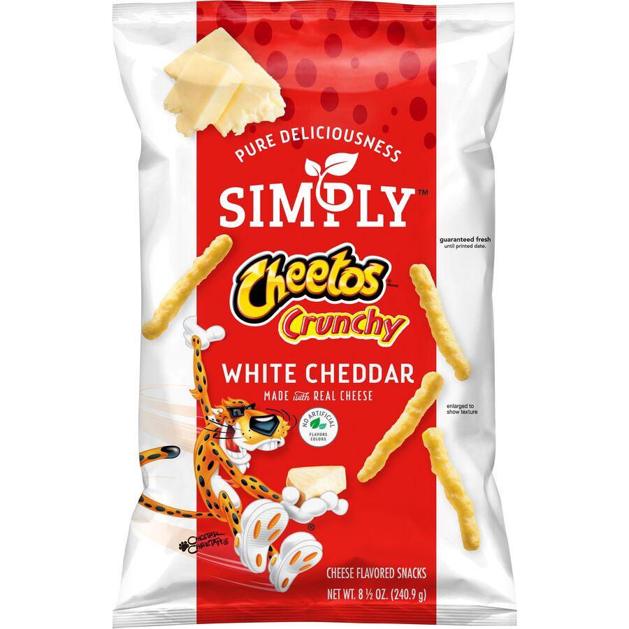 Simply® Cheetos® Crunchy White Cheddar Cheese Flavored Snacks