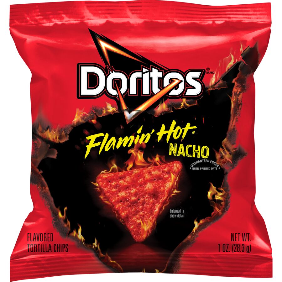 Doritos® Flamin' Hot Nacho Flavored Tortilla Chips