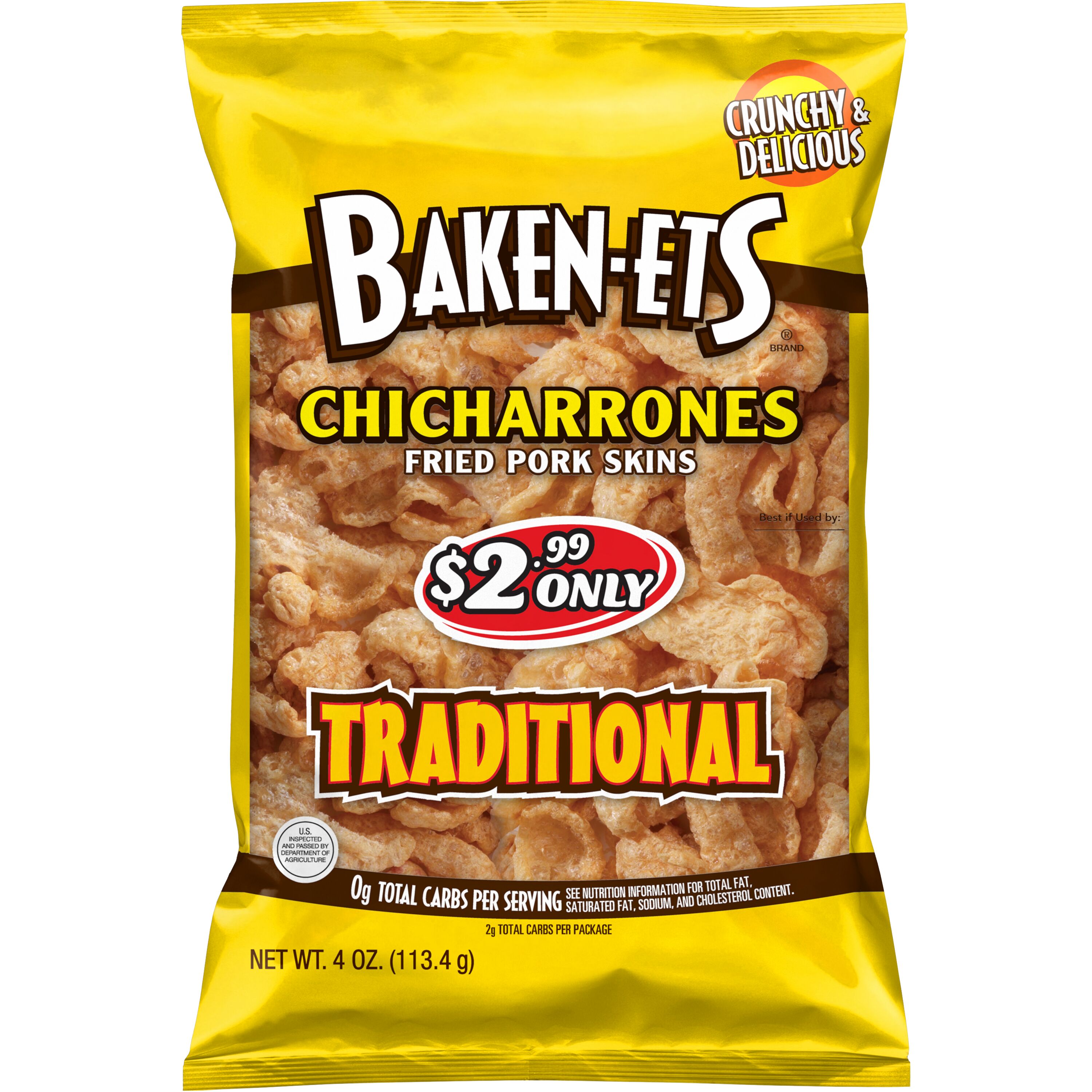 Baken-Ets® Traditional Fried Pork Skins