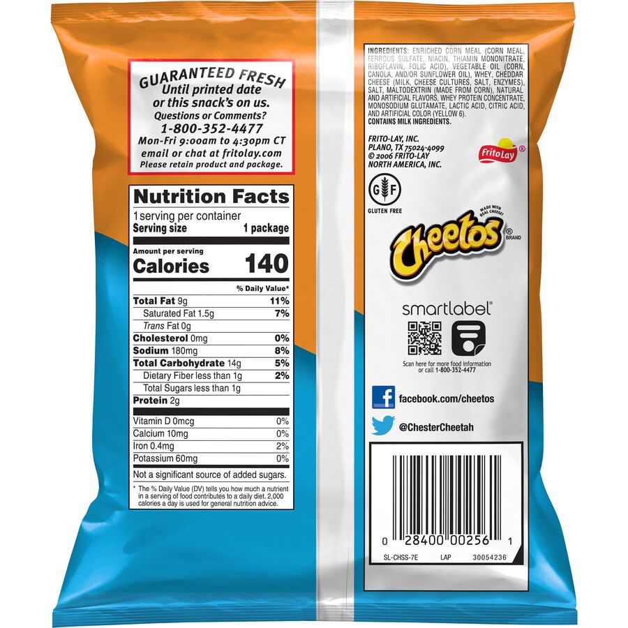 Cheetos® Puffs Cheese Flavored Snacks