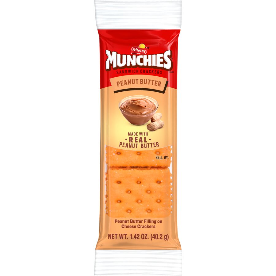 Munchies® Peanut Butter on Cheese Flavored Cracker Sandwiches