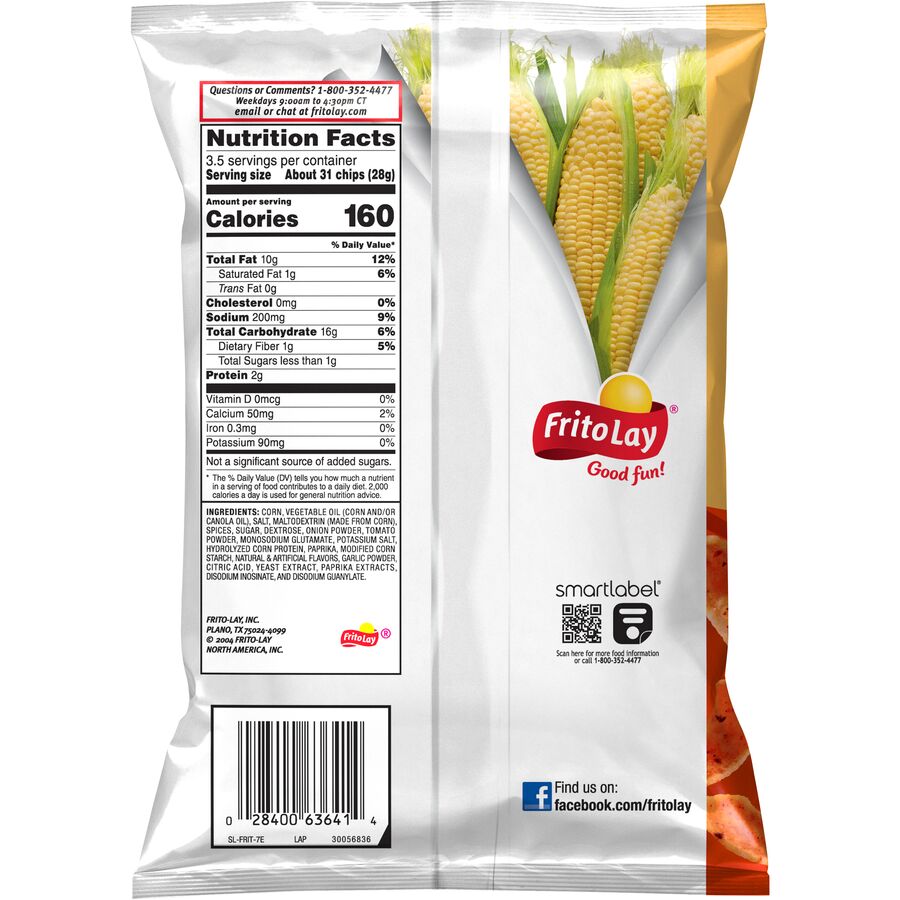 Fritos® Barbeque Flavored Corn Chips