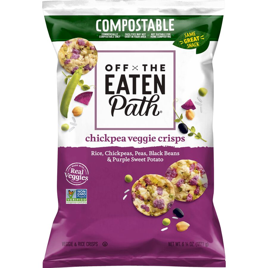 Off The Eaten Path Chickpea Veggie Crisps