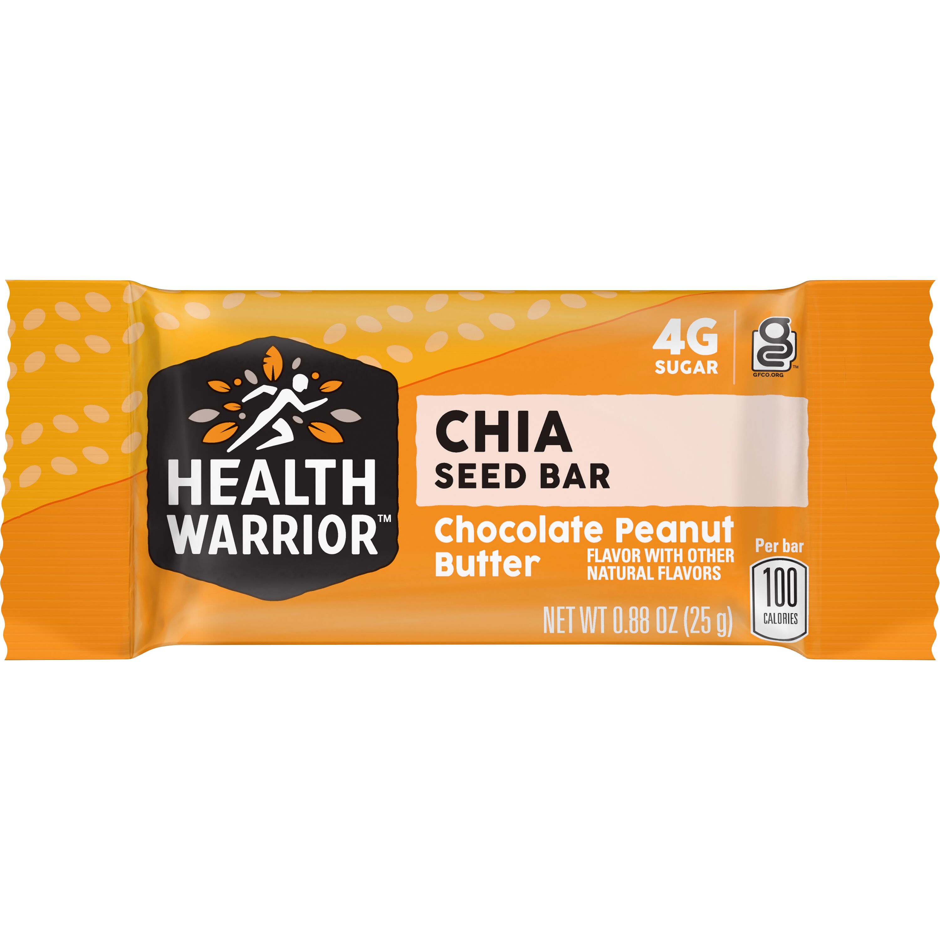 Health Warrior® Chocolate Peanut Butter Flavored Chia Seed Bar