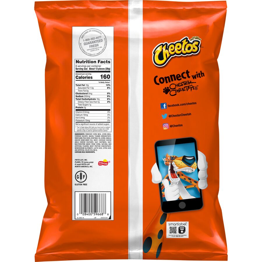 Cheetos Puffs Cheese Flavored Snacks