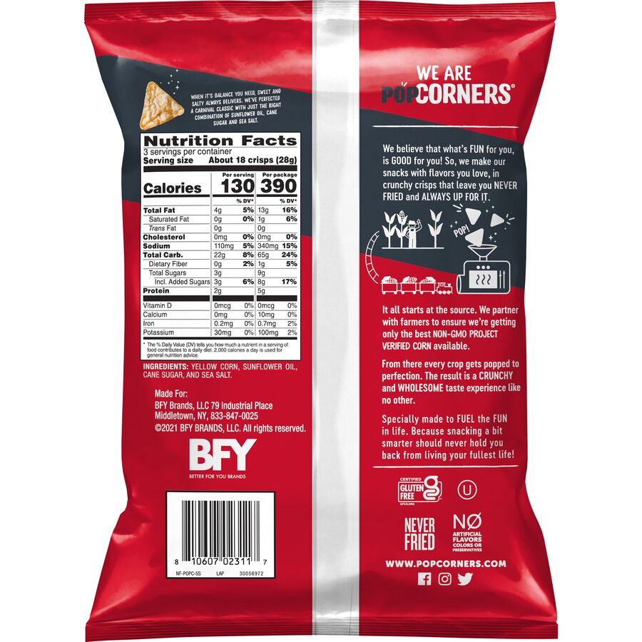 PopCorners® Kettle Corn Flavored Popped-Corn Snacks