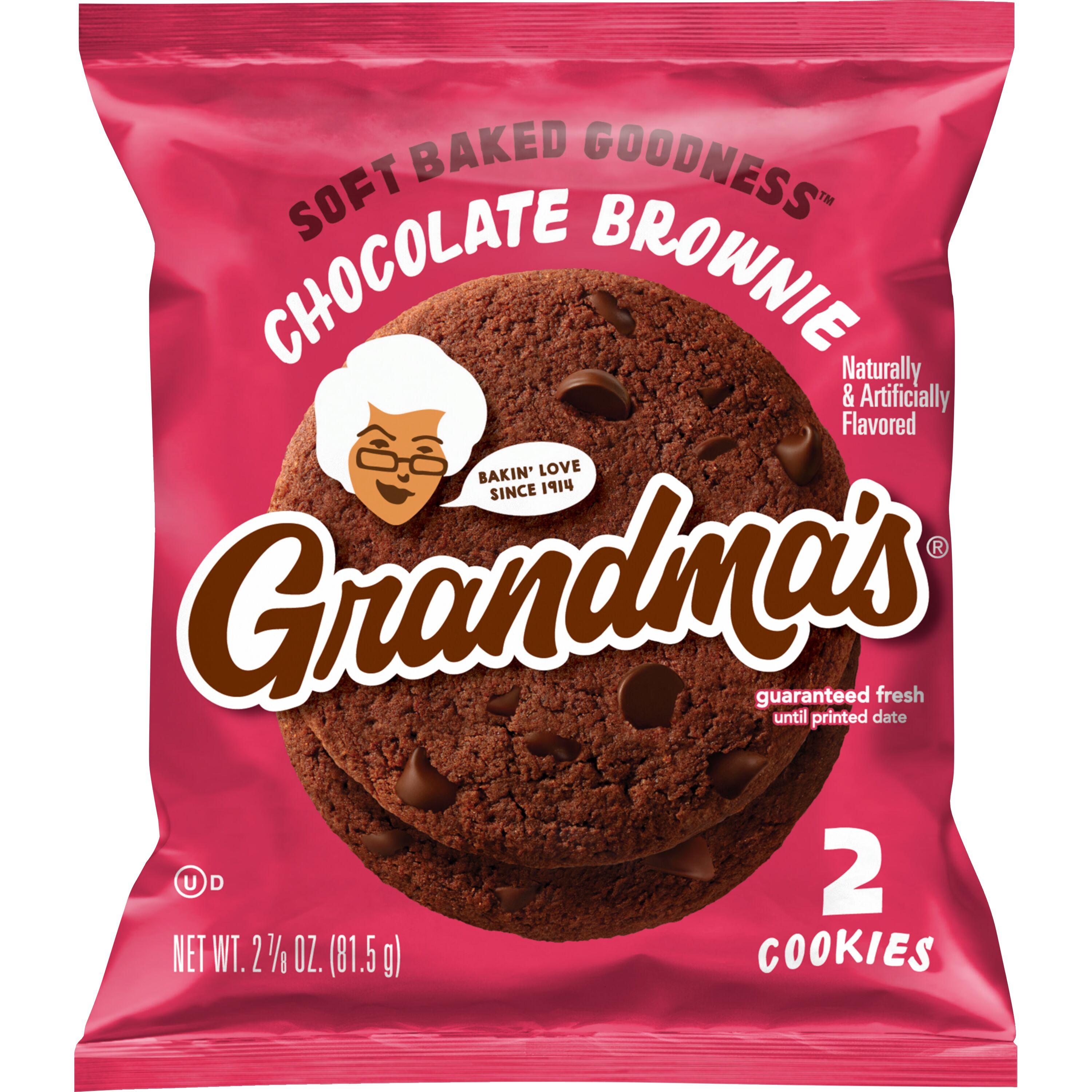 Grandma's® Brand Chocolate Brownie Cookies, 5 Count