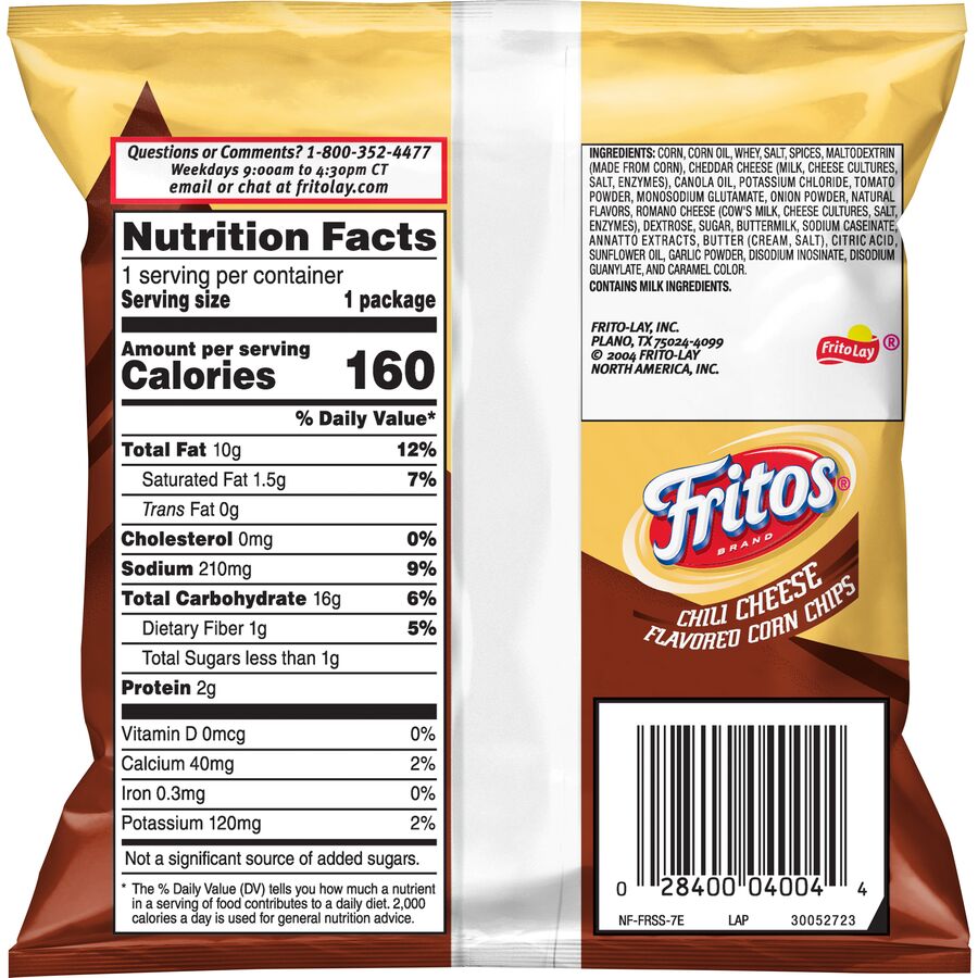 Fritos® Chili Cheese Flavored Corn Chips