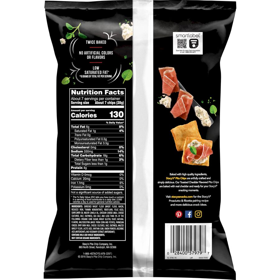 Stacy's® Toasted Cheddar Baked Pita Chips