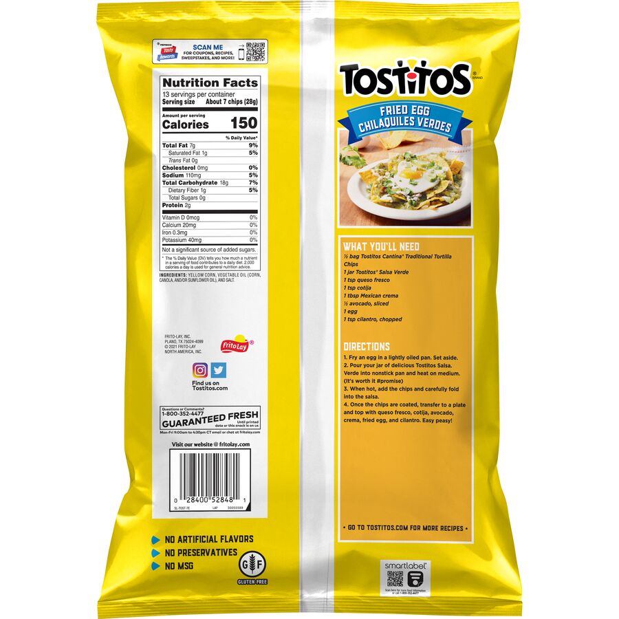 Tostitos® Cantina Traditional Tortilla Chips