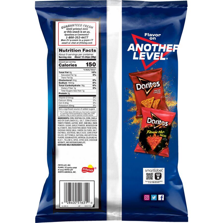 Doritos Cool Ranch Flavored Tortilla Chips