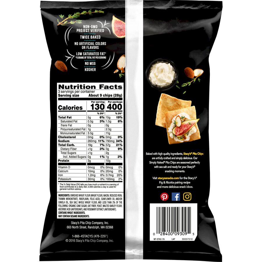 Stacy's® Simply Naked® Baked Pita Chips