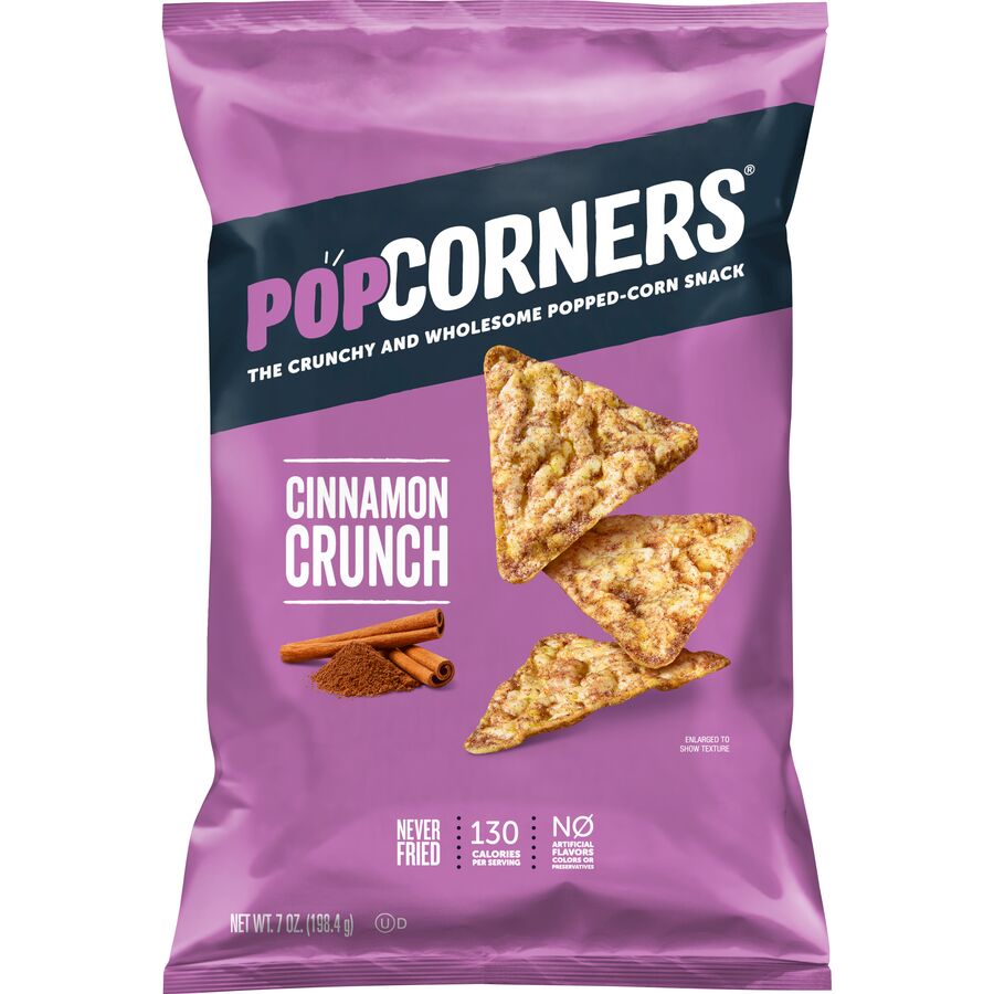 Popcorners Cinnamon Crunch Flavored Corn Snacks