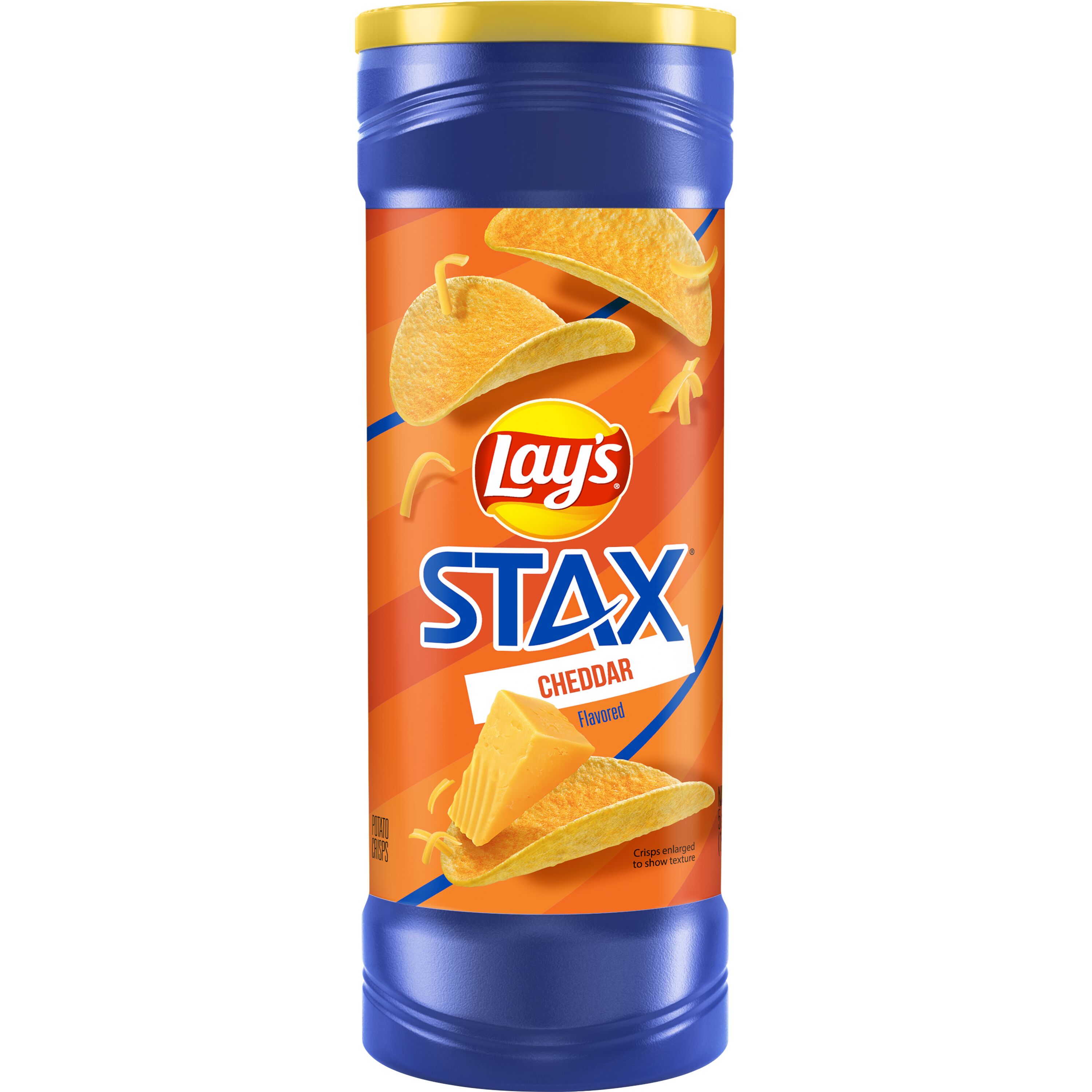 Lay's Stax Potato Crisps Cheddar Flavored