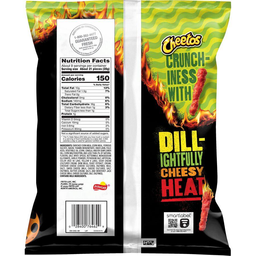 Cheetos® Flamin' Hot® Dill Pickle Flavored Snacks 