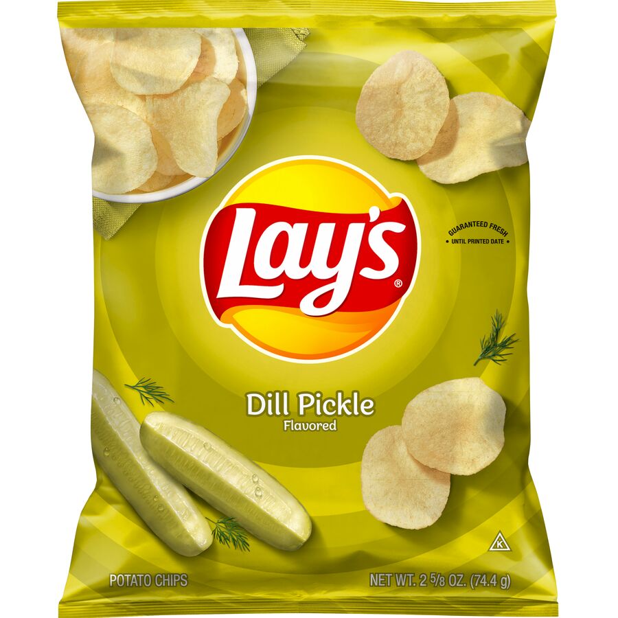 Lay's® Dill Pickle Flavored Potato Chips