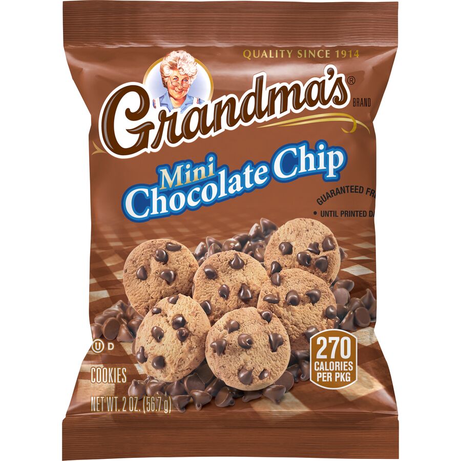 Grandma's® Brand Mini Chocolate Chip Flavored Cookies