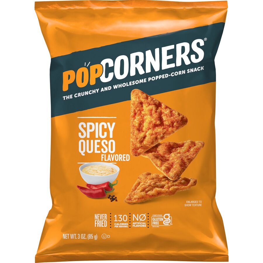 PopCorners Popped Corn Snacks Spicy Queso