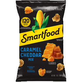 Smartfood White Cheddar, Flamin’ Hot White Cheddar, and Caramel & Cheddar Bundle