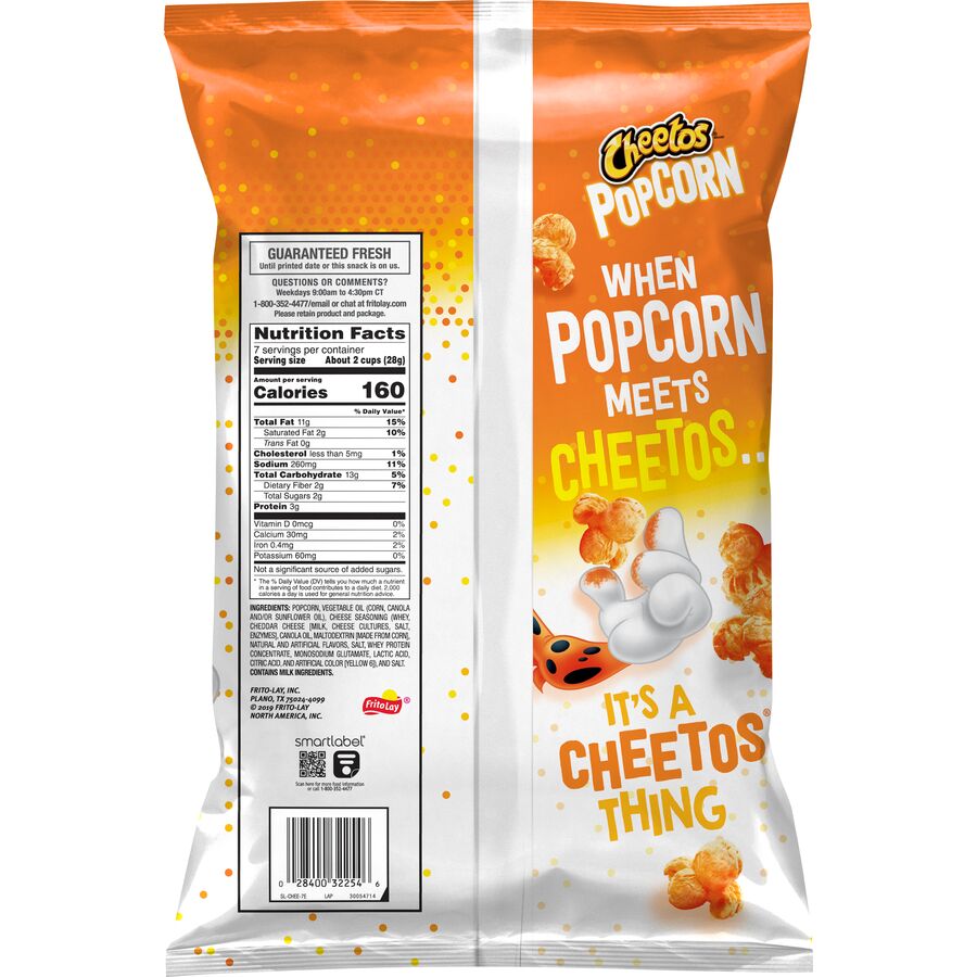 Cheetos® Cheddar Flavored Popcorn