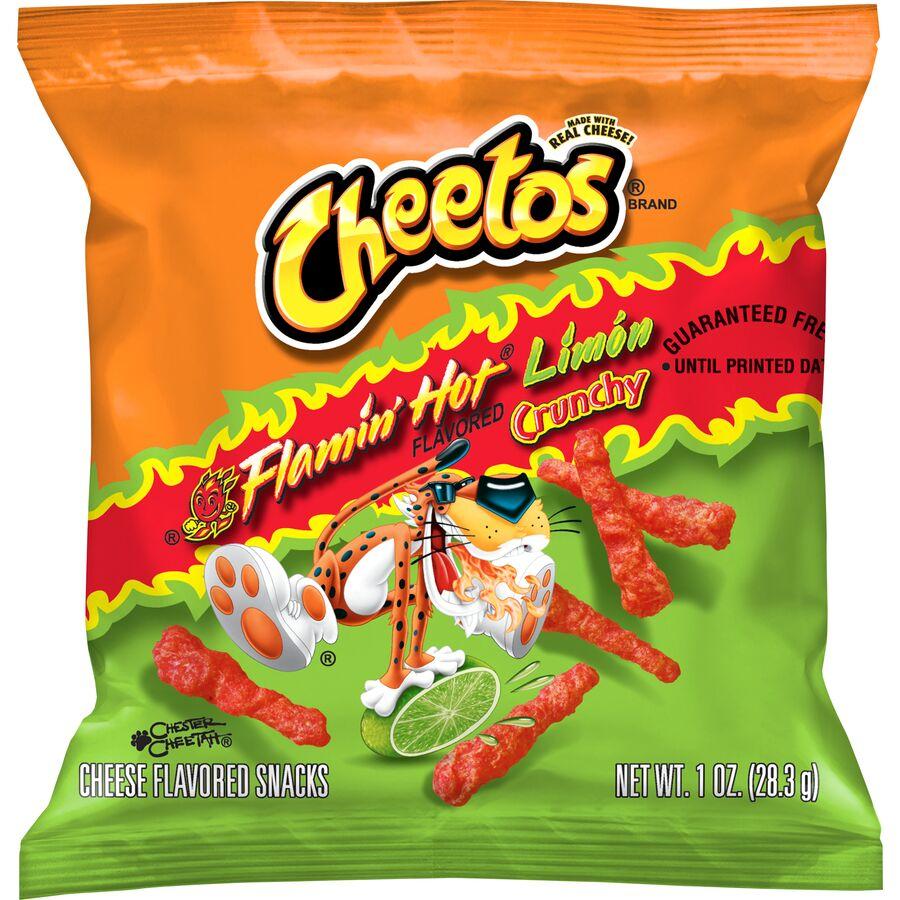 Cheetos® Crunchy Flamin' Hot® Limon Cheese Flavored Snacks