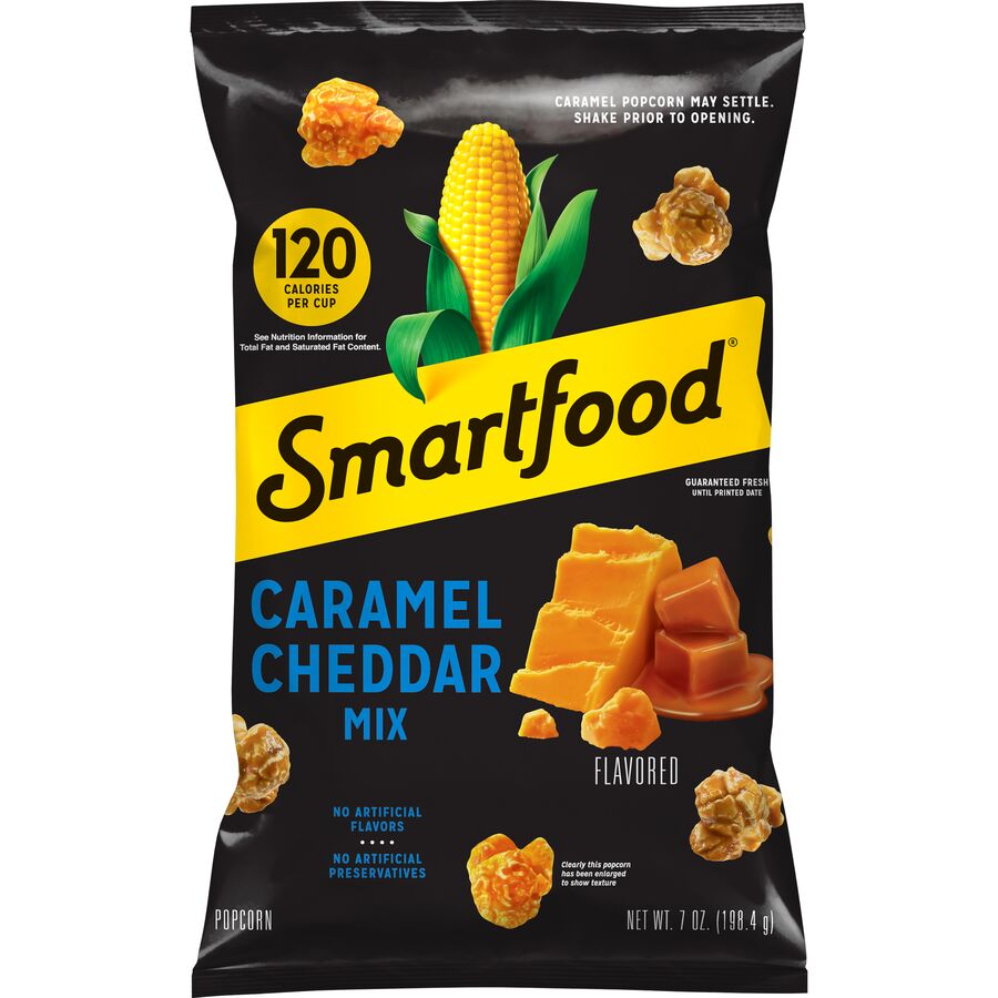 Smartfood Flavored Popcorn Caramel & Cheddar Mix