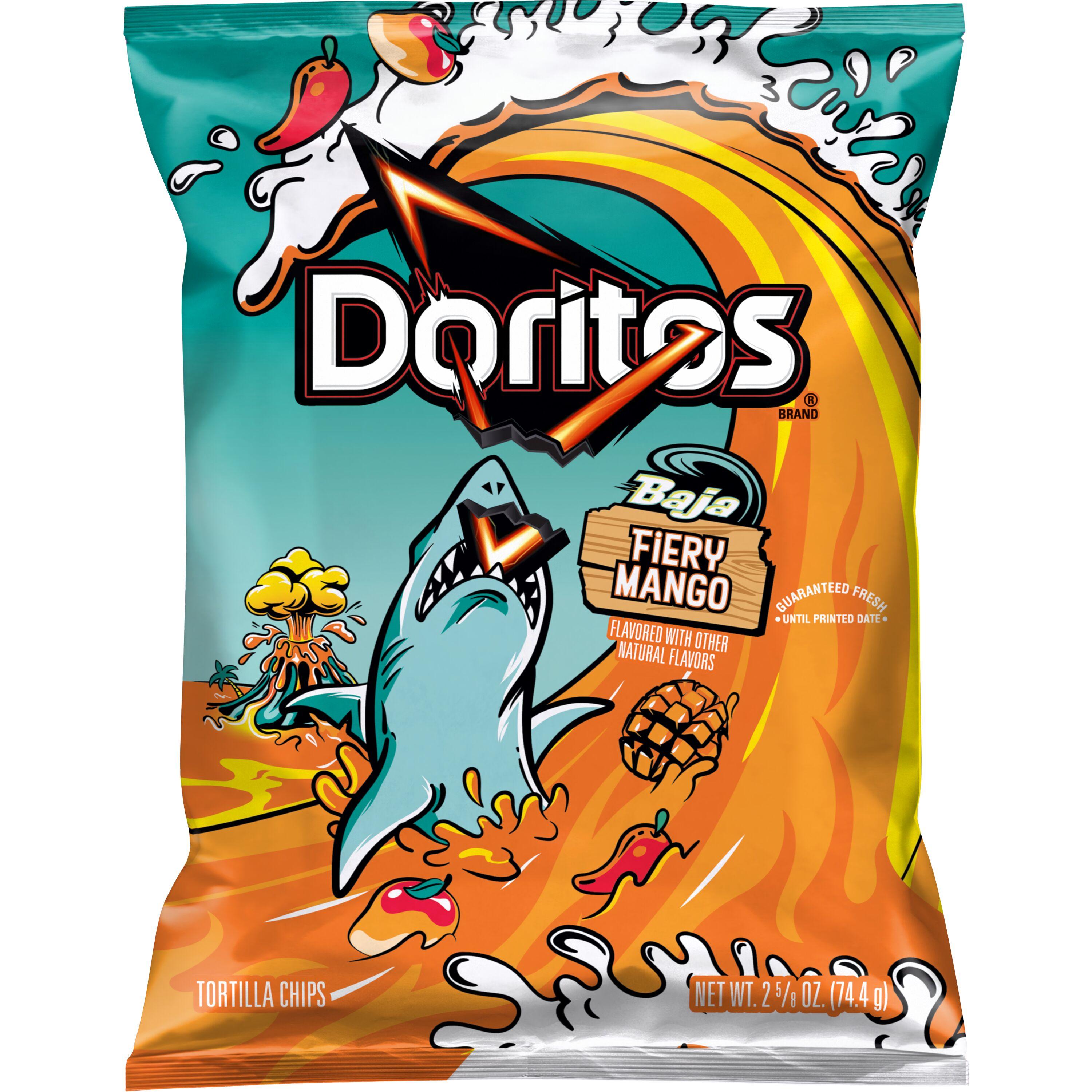 Doritos® Baja Fiery Mango Flavored Tortilla Chips