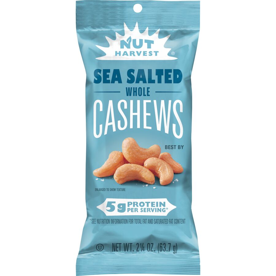 Nut Harvest Sea Salted Whole Cashews