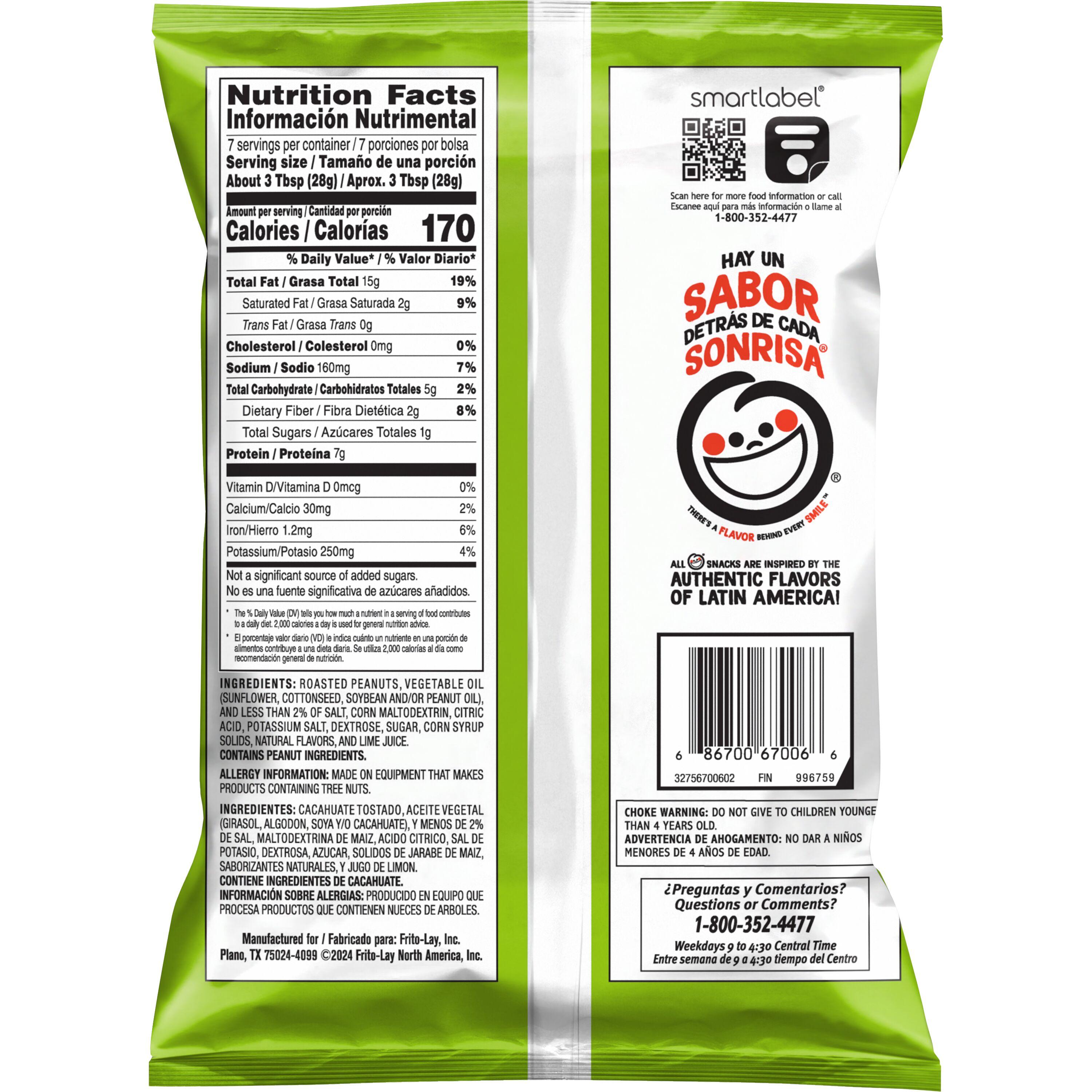 Sabritas® Salt & Lime Peanuts