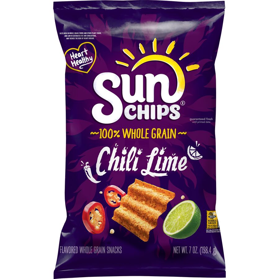 SunChips Chili Lime Flavored Whole Grain Snacks